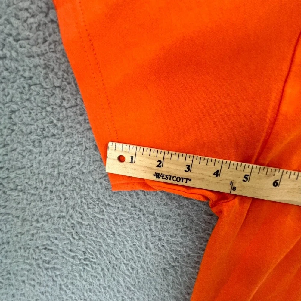 Vintage Y2k TOPPLE THE TURTLES‎ VA vs MD T Shirt Men's XL Orange Delta READ